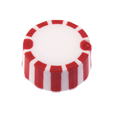 CELLTREAT CAP ONLY, Red Screw Top Micro Tube Grip Cap W/O-Ring, Non-sterile 230840R